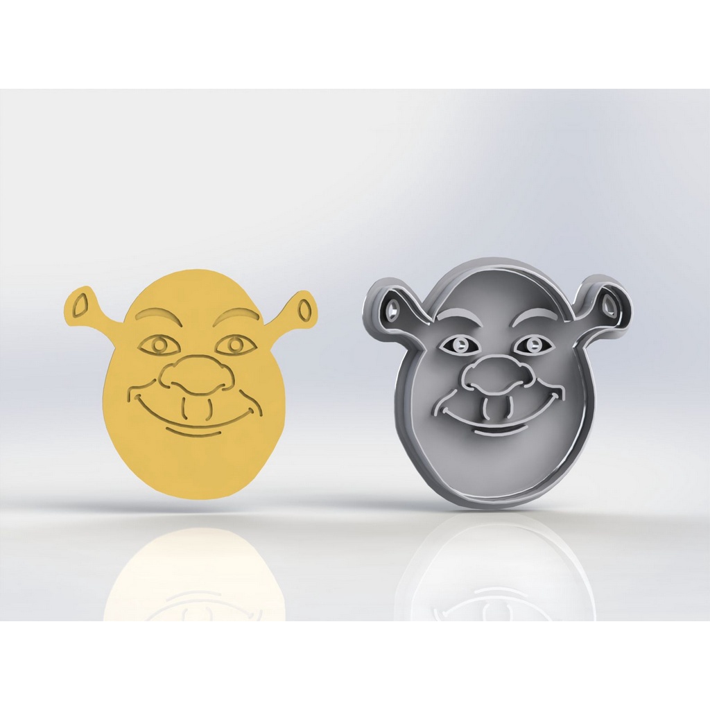 Cortador Shrek (Cortador E Marcador)