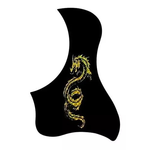 ESCUDO PARA VIOLÃO RONSANI RAINBOW - DRAGON GOLD 1687