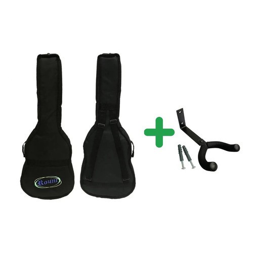 Capa Almofadada Violão Clássico Ou Folk Rozini + Suporte