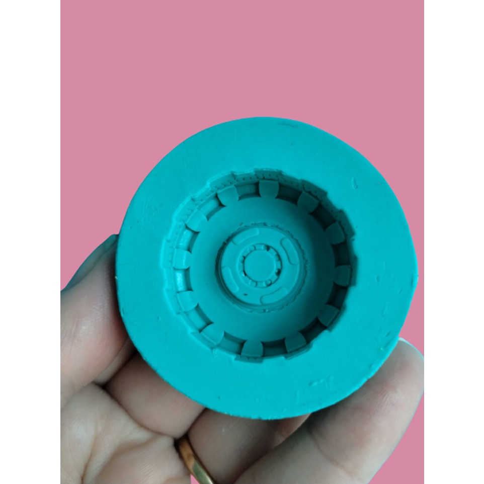 Molde Silicone Roda Trator Carro Hotweels (Pneu) G
