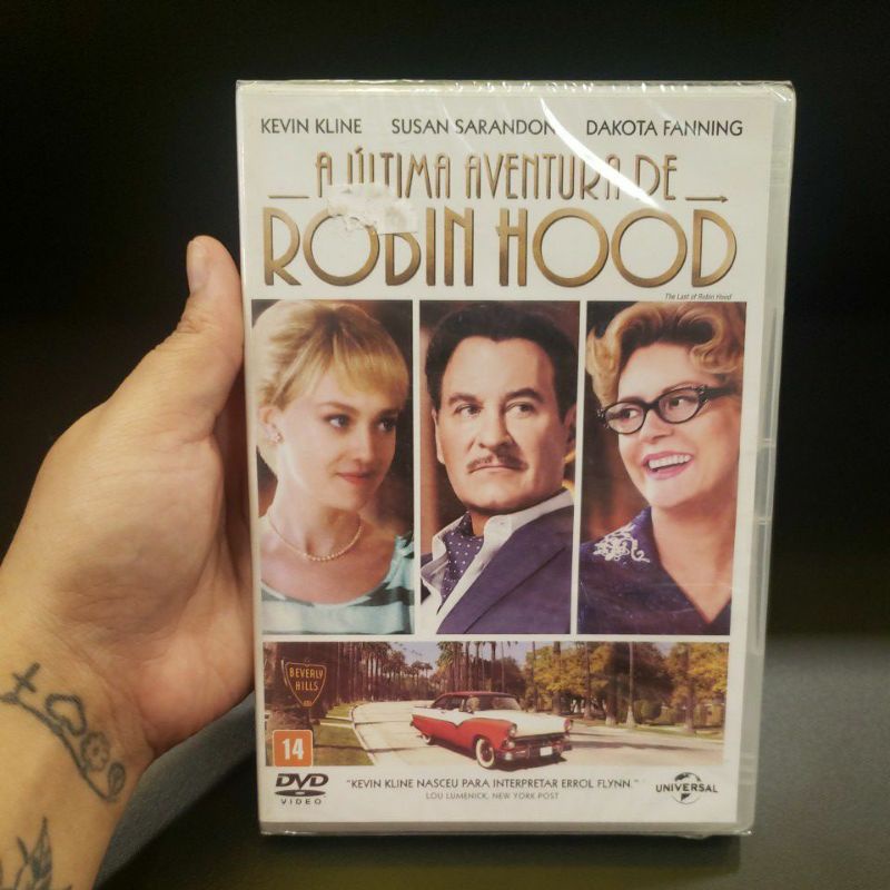 A ULTIMA AVENTURA DE ROBIN HOOD DVD LACRADO