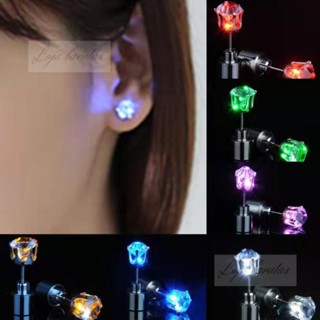 Brincos Coloridos De Luz para Mulheres Novas da Moda Engraçado Boate Bulbo De Lâmpada Jóias Presentes