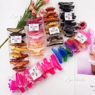 Kit 6 Piranhas Para Cabelo Tipopara cabelo com 6 unidades/ Presilha Para cabelo/ Presilha de cabelo para salão