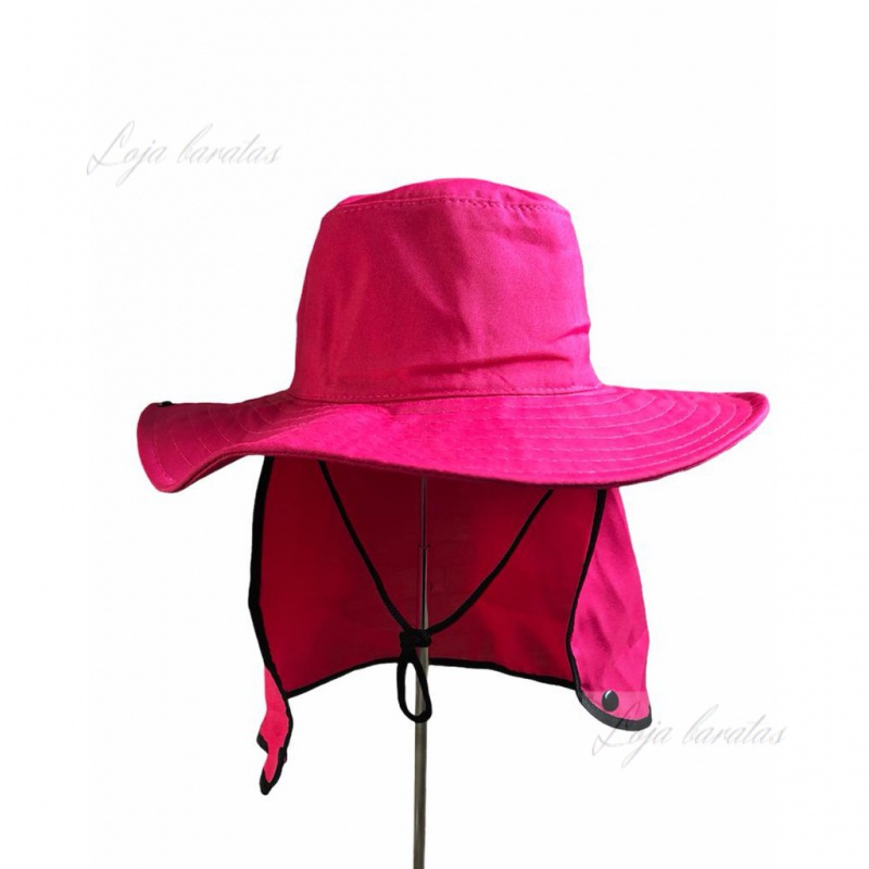 Chapeu Pescador  Camuflado Com Protetor Solar Pescoço em Oferta na Shopee