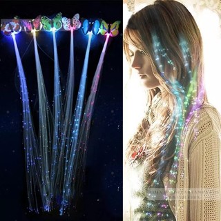 Cabelo que brilha no Escuro com Led Que Brilha No escuro / enfeite de Cabelo / Brinquedo Criativo Led Para Meninas