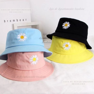 Chapeu Boné Bucket Hat Das Blogueiras Feminino Moda Praia em Oferta na Shopee
