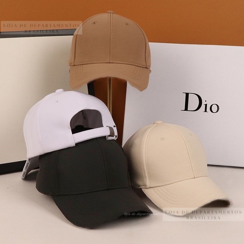 homens Boné de beisebol sólido em Oferta na Shopee