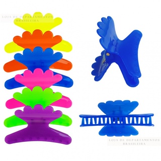 12 Piranhas Salão para cabelo coloridas em Oferta na Shopee