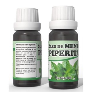 Óleo de Menta-piperita 2 unidades de 20mll