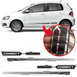 Kit Adesivo Fox Connect 2018 2019 Preto Faixa Modelo