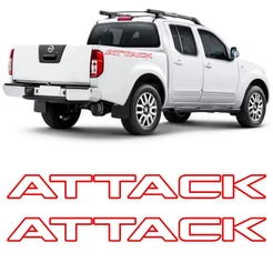 Kit 2 Adesivos Attack Frontier 2012 2013 2014 2015 2016 Faixa Lateral Emblema 12 13 14 15 16