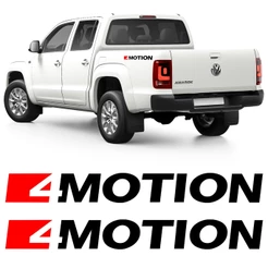 Par Adesivo 4motion Amarok 2017 18 19 2020 Lateral Emblema Preto 2 Unidades