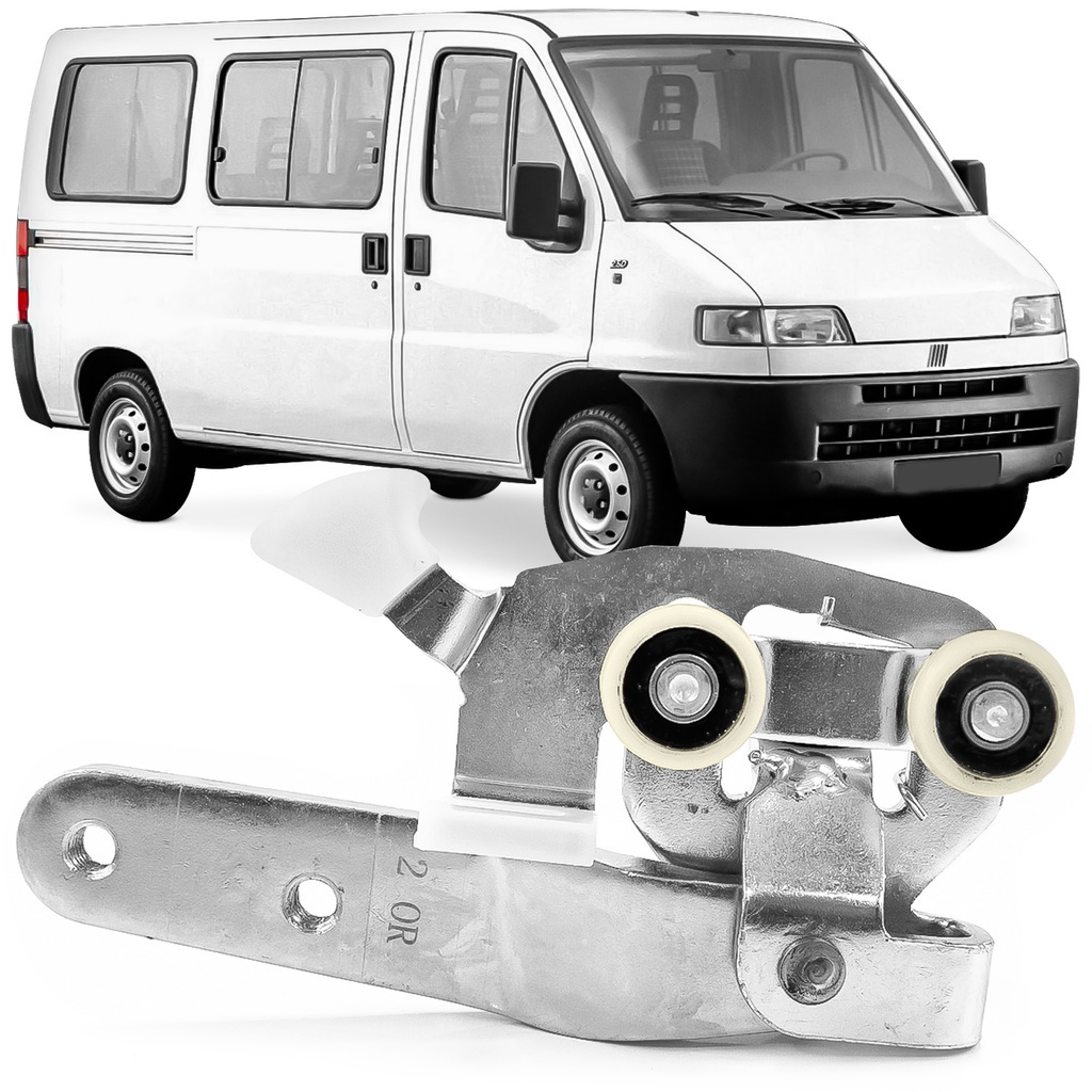 Guia Inferior da Porta Lateral de Correr Ducato Boxer Jumper 2003 A 2016