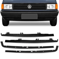 Kit Friso Acabamento Grade Gol 87 88 89 90 Parati Saveiro Voyage Preto Paraty