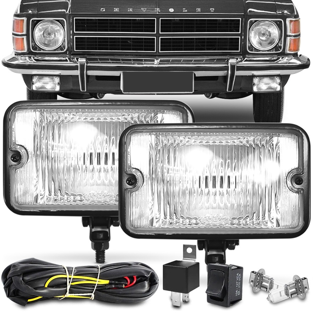 Kit Farol Milha Fusca Opala Maverick Auxiliar Serra Cibie Ii Auxiliar Neblina
