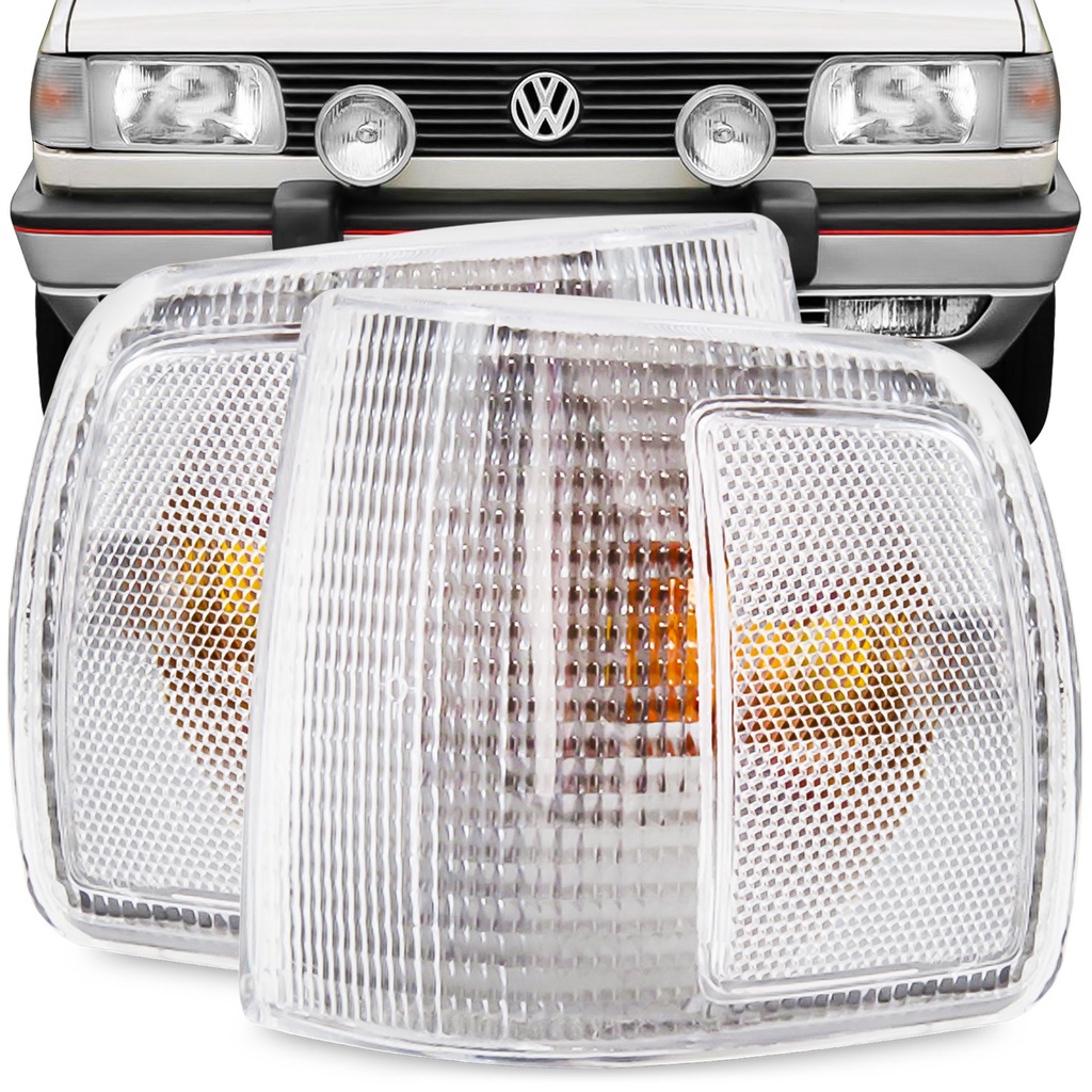 Par Lanterna Dianteira Gol Parati Saveiro Voyage 1991 92 93 1994 Pisca Seta Cristal Encaixe Cibie em Oferta na Shopee