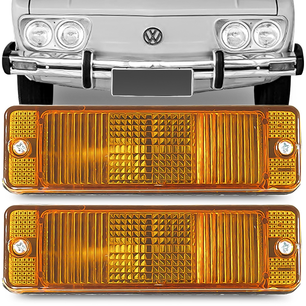 Par Pisca Brasilia 1978 79 80 1981 Lanterna Dianteira Gol Bx 80 Seta