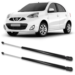 2 Amortecedor Porta Malas Nissan March 12 13 14 15 16 17 Par