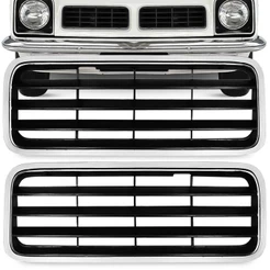 Par Grade Dianteira Chevette 78 79 80 81 82 Frontal Preta