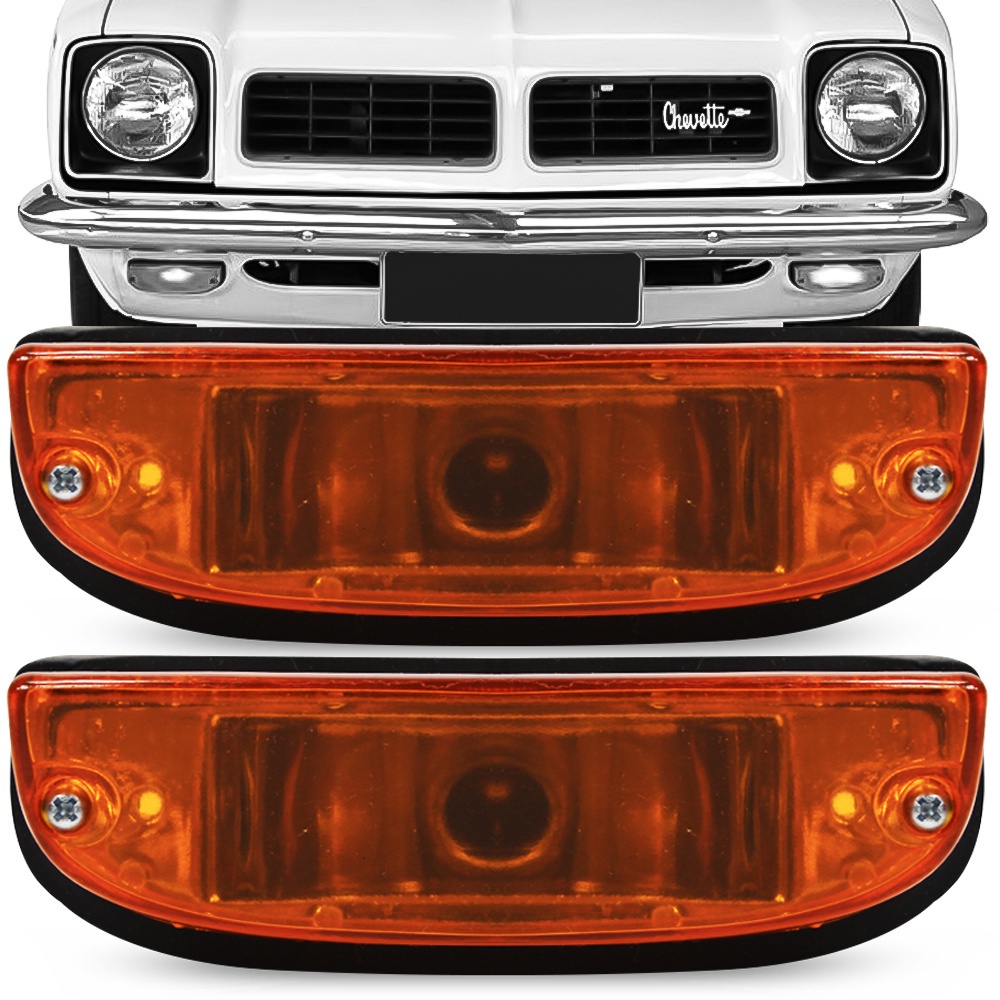 Par Lanterna Dianteira Chevette 73 74 75 76 77 78 79 80 81 82 Esportiva