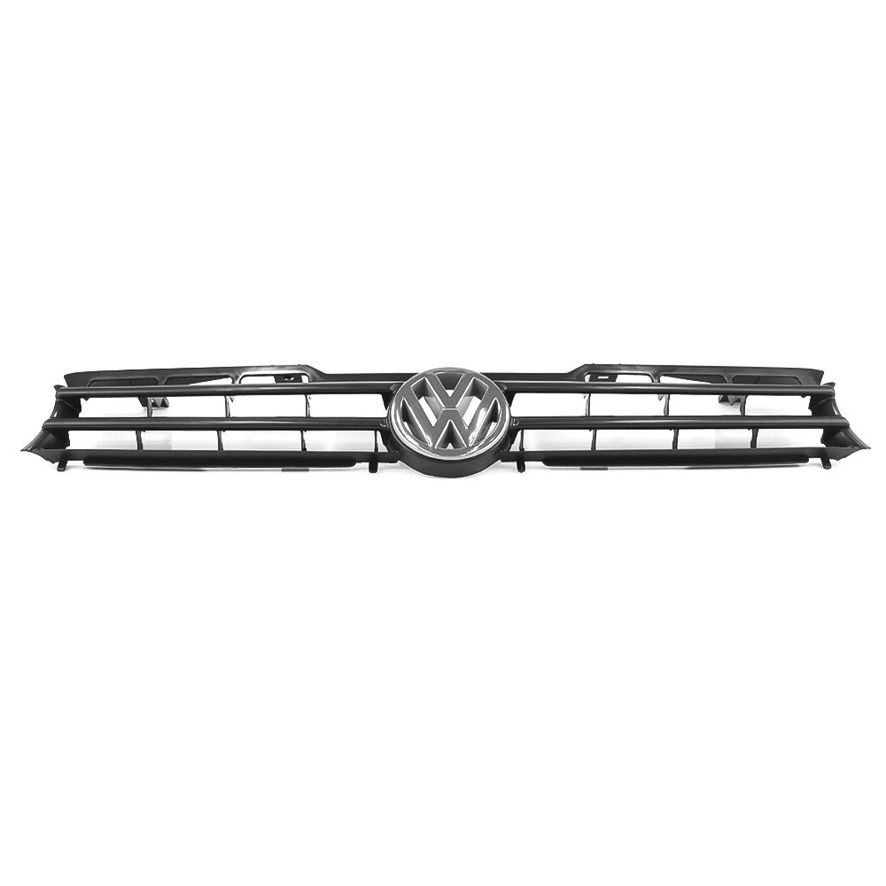 Grade Gol Saveiro Parati Bola G2 1995 1996 1997 1998 1999 Preta Com Emblema Vw · foto 2
