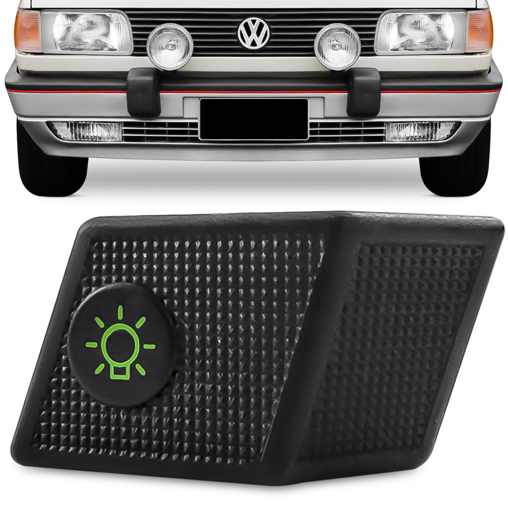 Interruptor Botao Farol Tecla Gol Saveiro Parati Voyage 1987 a 1994 Painel Satelite