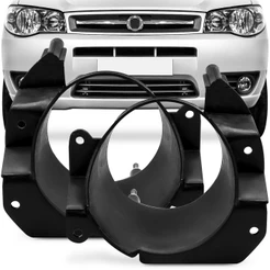 Par Suporte Farol Milha Palio 2007 A 2012 G4 Siena Ducato Weekend