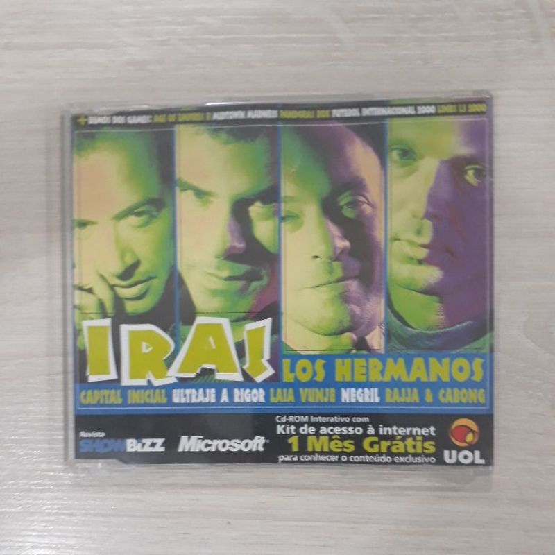 Cd Revista Showbizz  Ira/Los Hermanos