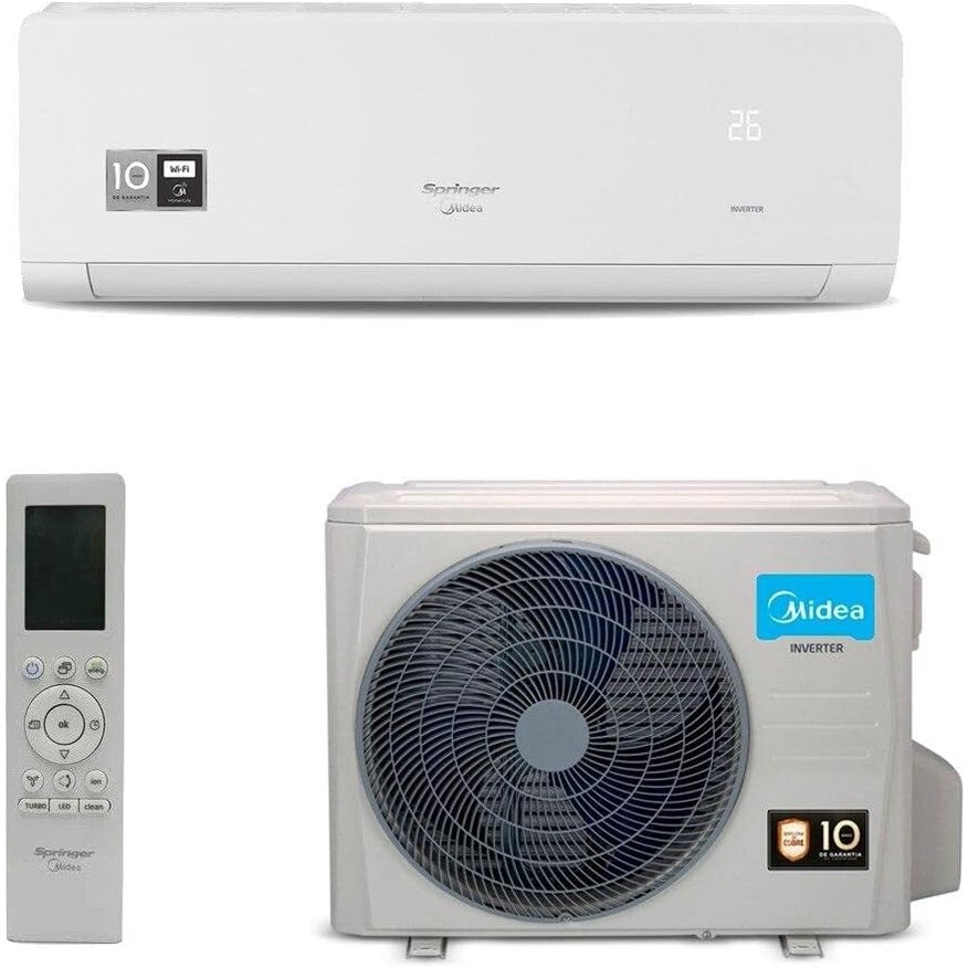 Ar-condicionado Split Hw Inverter Springer Midea Xtreme Save Connect C 12.000 Btus Frio 220v