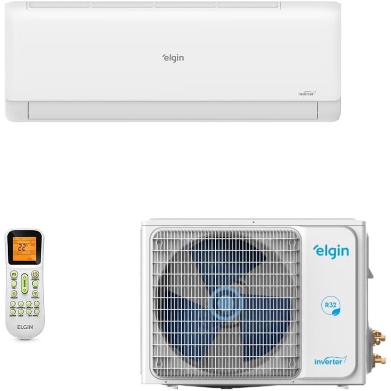 Ar Condicionado Split Hi Wall Elgin Eco Inverter II 12000 BTU/h Quente e Frio