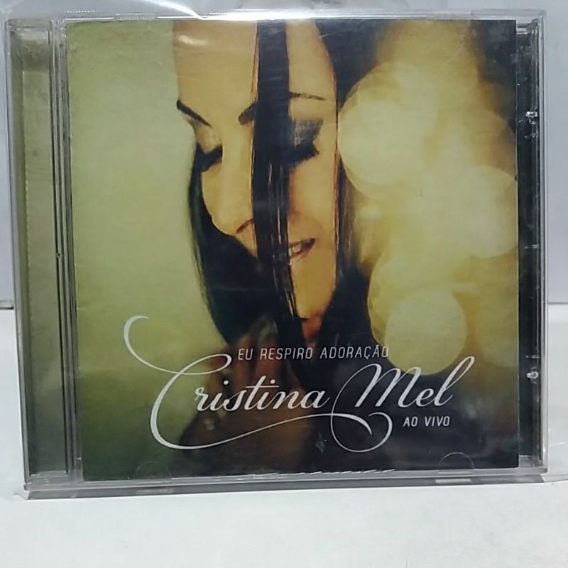 CD CRISTINA MEL -EU RESPIRO ADORAÇÃO AO VIVO TIRAGEM AA-10000