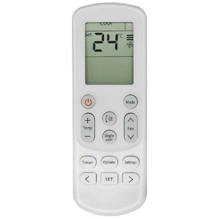 Controle Remoto Para Ar Condicionado Samsung Crystal Max - 9162