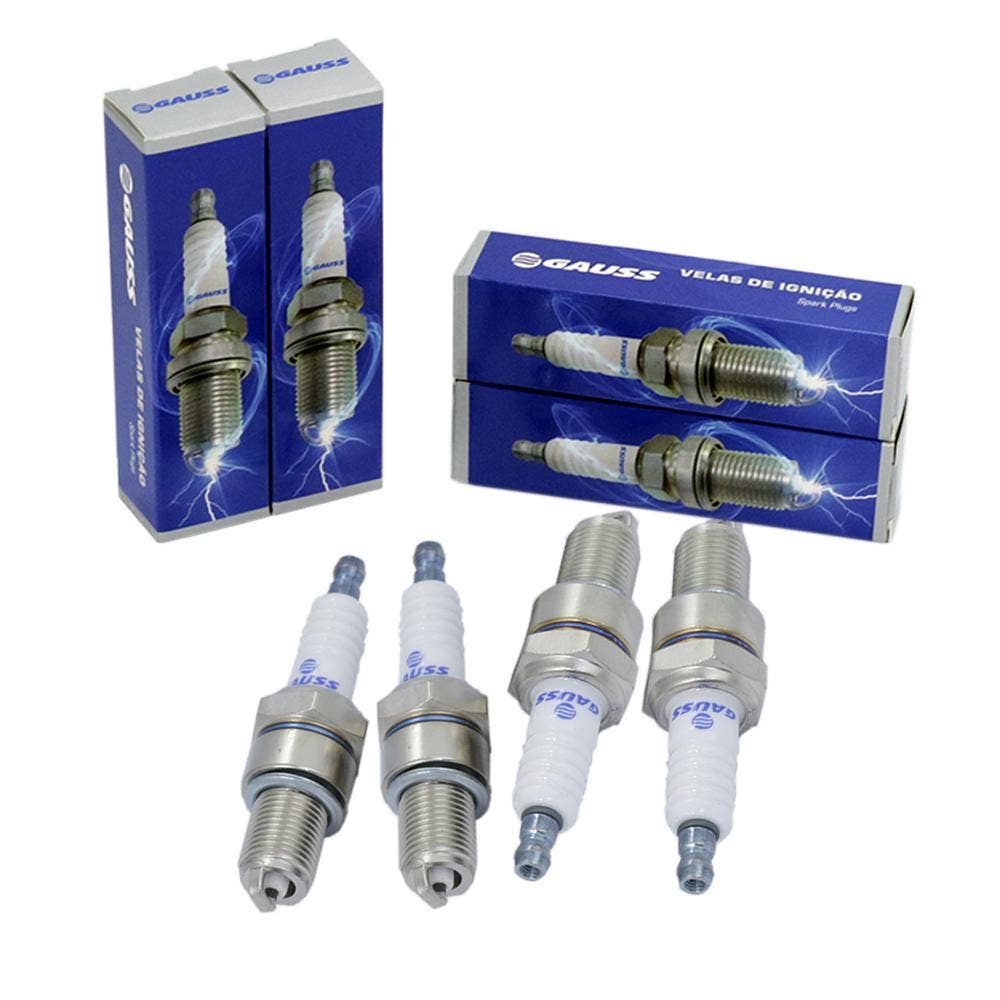 Kit Jogo 4 Velas Fiat Tempra 2.0 8v / spi 95 a 96 Álcool