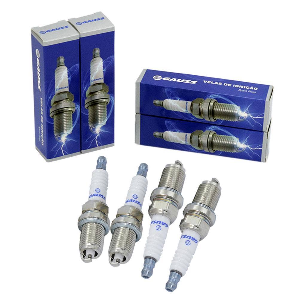 Kit Jogo 4 Velas Ford Corcel 1.6 Até 1991 Álcool Gauss