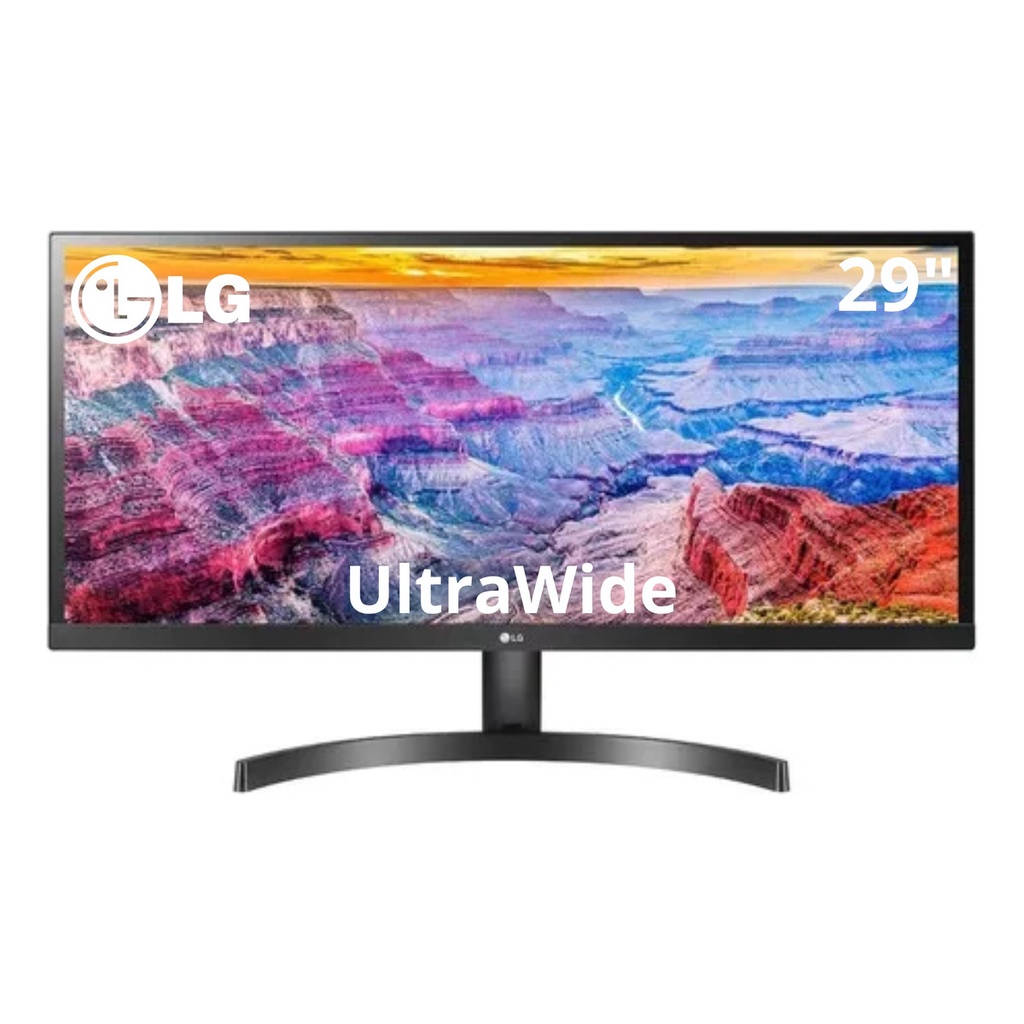 Monitor 29'' Led Full Hd Ultrawide 29wl500 Hdmi Hdr Ips LG Cor Preto 100V/240V