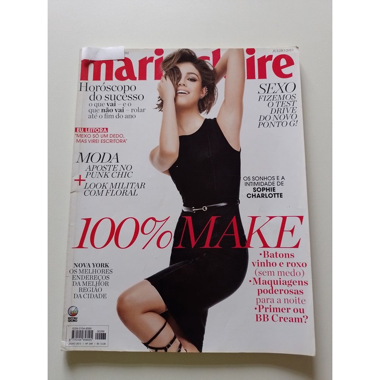 Revista Marie Claire 268 Sophie Charlotte Y514