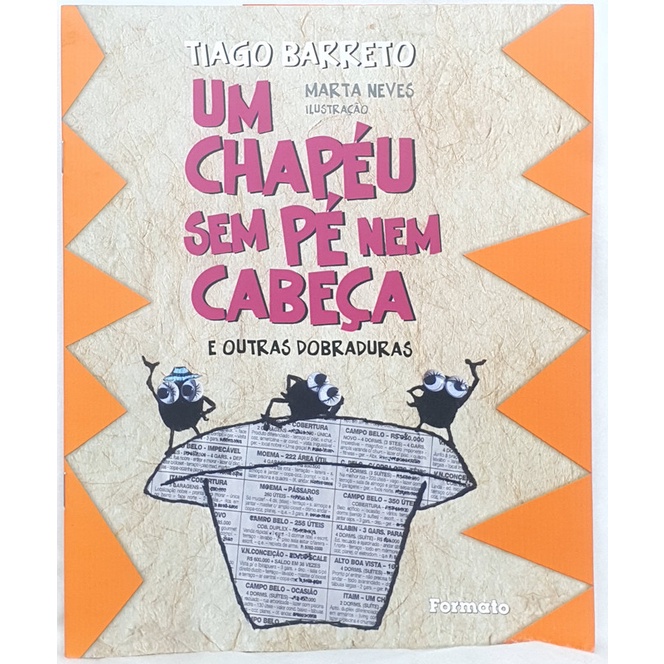 Livro Um Chapéu Sem Pé nem Cabeça - Tiago Barreto