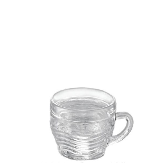 CRYSTAL - XICARA CAFE S/ PIRES 93 ML - CAIXA C/ 48 PEÇAS