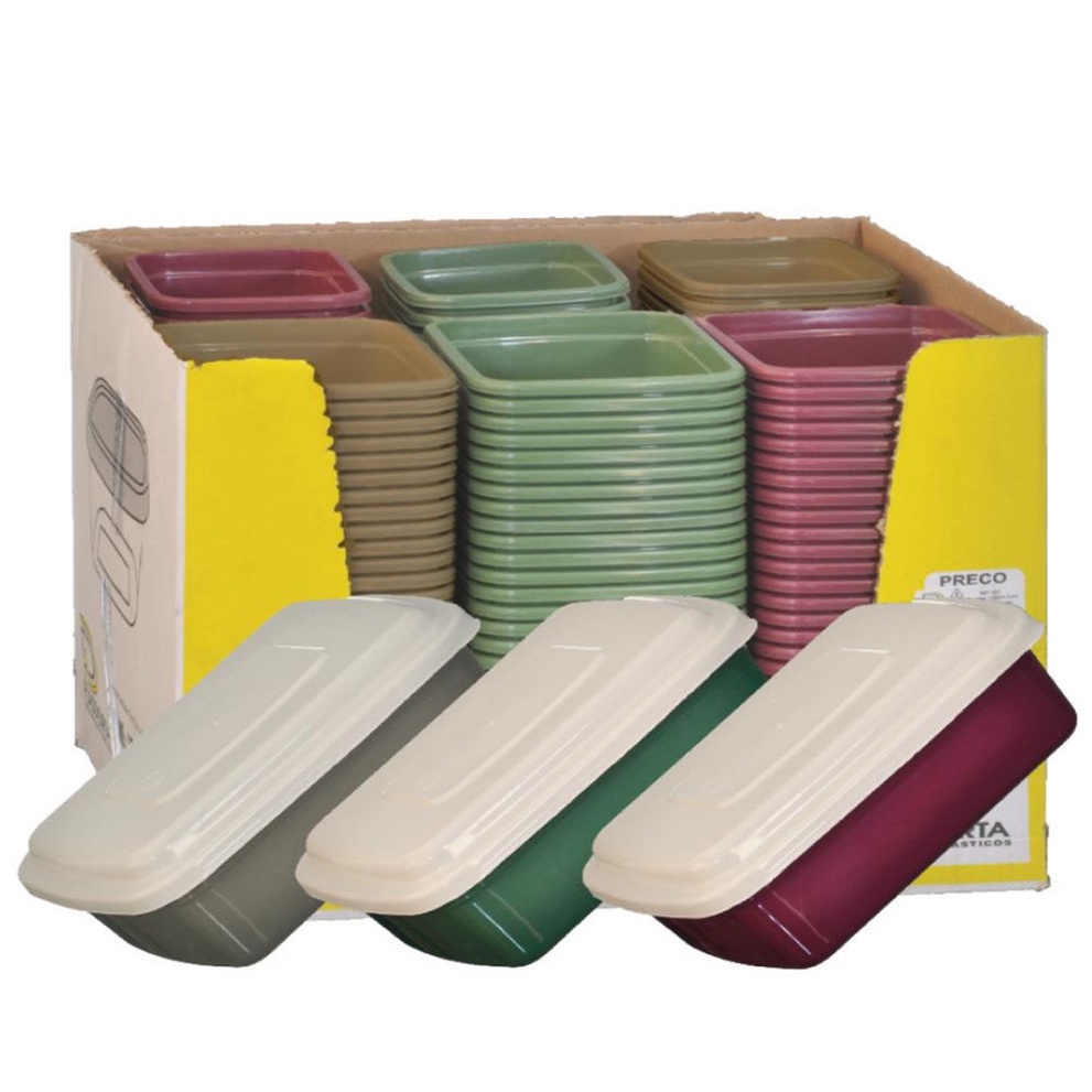 ORGANIZADOR 1L RET COLOR C/ 75 PEÇAS - CAIXA C/ 75 PEÇAS