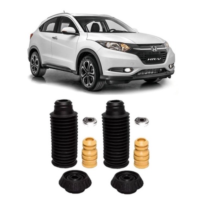 Kit Batente Coxim Coifa Par Dianteiro Honda Hrv 2016 Á 2021