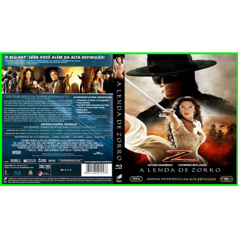 Bluray A Lenda do Zorro