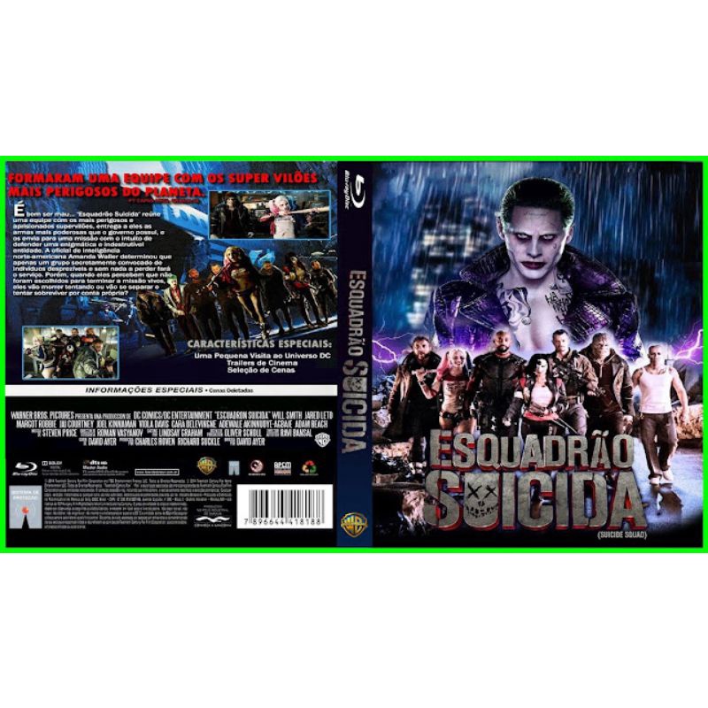 Bluray Esquadrão Suicida