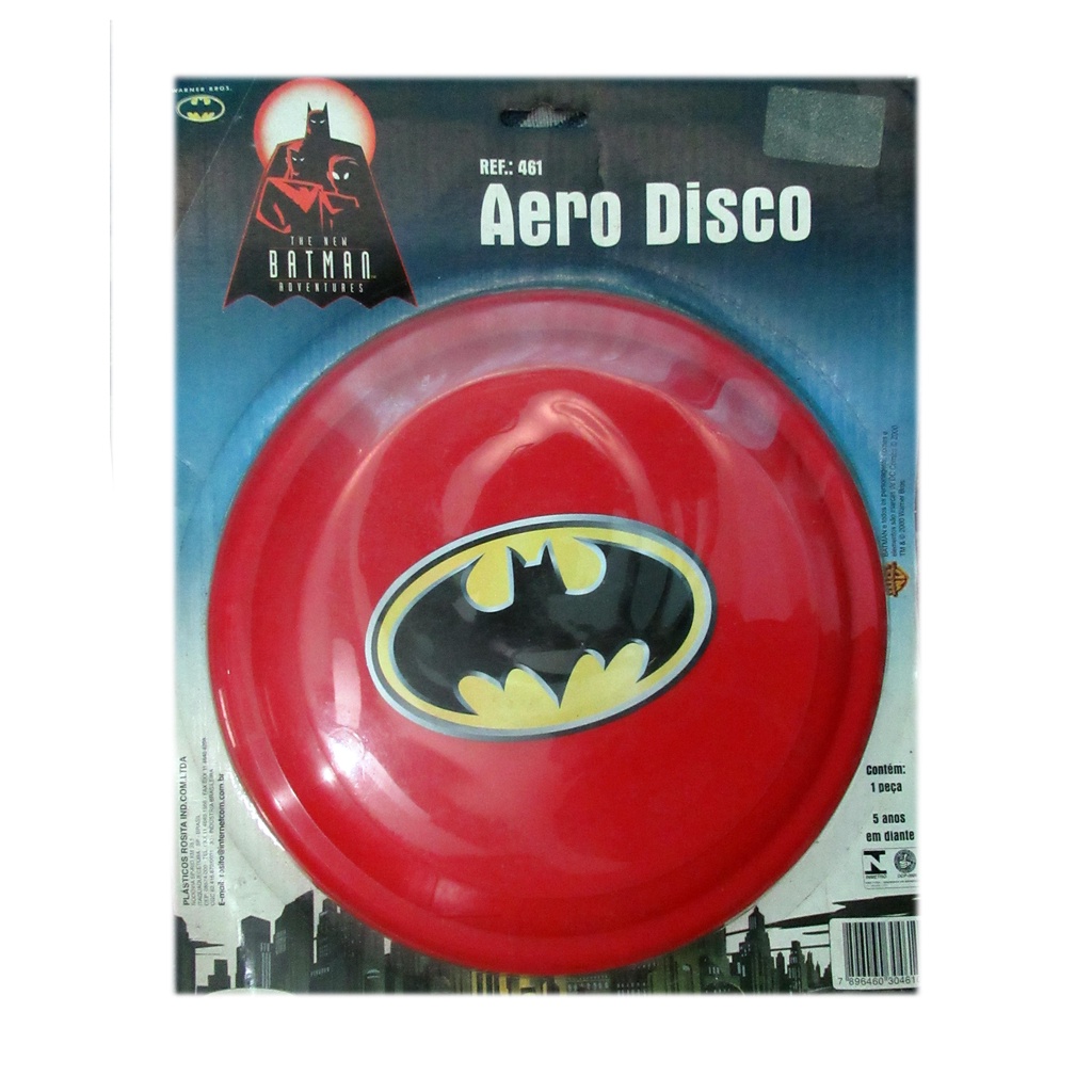 Brinquedo Frisbee Aero Disco The New Batman Adventures Rosita 2000