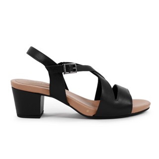 Sandália Usaflex Salto Bloco Fivela Feminina Confortavel Casual Sandália Anatômica Original com Nota Fiscal e Garantia