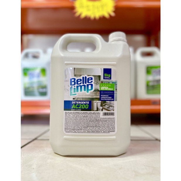 Detergente AC 200 em GEL - poderoso desincrustante em Oferta na Shopee
