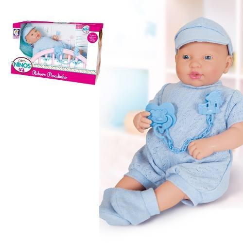 Cotiplás Bebê Coleção ninos reborn pesadinho menino 2181