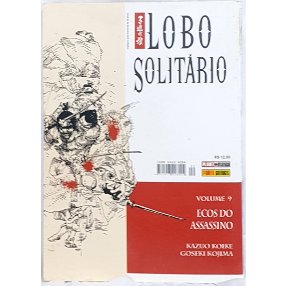 Mangá Lobo Solitário Volume 9 - Ecos do Assassino em Oferta na Shopee