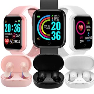 Relógio Smartwatch Digital Lindo Bluetooth E Fone de Ouvido Bluetooth S/Fio Envio Imediato