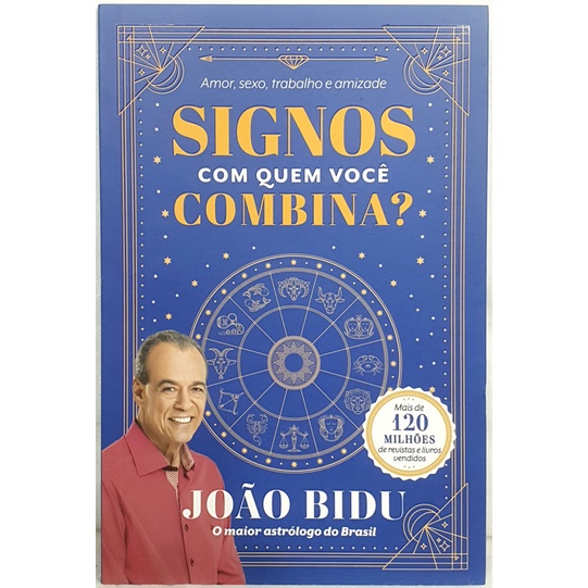 Livro Signos - Com quem Você Combina? - João Bidu