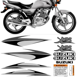 Kit Adesivo Moto Yes 125 2008 Prata Faixa Etiqueta